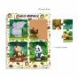 Wild Animals 4-in-1 Acrylic Puzzle Interactive & Educational, Safe & Durable for Kids ( multicolor, Standard )