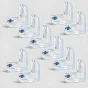 Pack of 12 pcs Silicon Corner Protector for Sharp Edges, Edge Protector for Furniture, Table Corner Guards for Sharp Edges, Baby Proofing Edge & Corner Guards (12 pcs, Transparent) ( default,