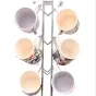 Stainless Steel Cup Stand – 12 Hook Coffee Cup Holder ( default, OS )