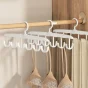 Tank Top Hanger, 12-Hook Space Saving Hanger, Capacity Rotatable Wood Space Saving Hanger Closet Organizers and Storage for Dorm & Apartment for Tank Top ( default, Standard ).