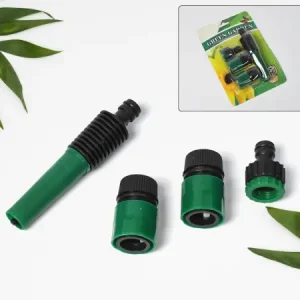 Water Hose Pipe Tap Nozzle Connector Set Fitting Adapter Hose lock Garden Water Hose Pipe Tap Nozzle ( default, Standard ).