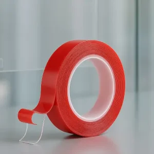 Heavy duty transparent acrylic foam mounting tape, ultra strong double-sided acrylic foam tape roll, waterproof - Durable Plastic, Heat Resistant Mat ( default, OS )