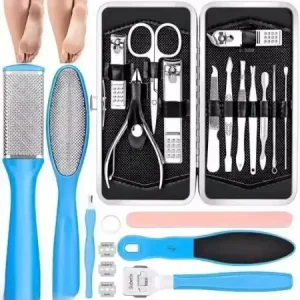 Pedicure Kits - 23 in 1 Professional Manicure & Pedicure Set ( default, Standard )