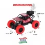 Adventure Awaits! Unleash Thrills with this Powerful 4x2 RC Monster Truck Toy – Race, Climb, Explore, Independent Suspension & Dynamic Smoke/Mist for Boys & Girls ( default, 1 )