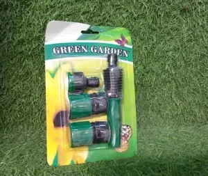 Water Hose Pipe Tap Nozzle Connector Set Fitting Adapter Hose lock Garden Water Hose Pipe Tap Nozzle ( default, Standard ).