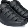 Latest Fabulous Men Sandals|Roman Sandals/Outdoor Sandal For Men's & Boys-102-Sandal-BLK ( black, 6 )