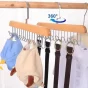 Space-Saving 8-Hook Wooden Hanger Multi-Purpose Closet Organizer ( default, Standard ).