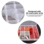 Multipurpose Plastic Jewellery Organizer 36 Grid Transparent Box ( default, Standard )