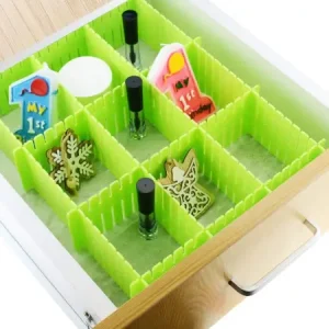 Adjustable Drawer Organizer and Kitchen Board Divider 6 pcs set ( default, Standard ).