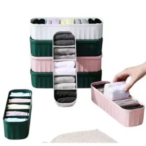 Socks & Underwear Drawer Organizer Pack of 4 – ( default, OS )