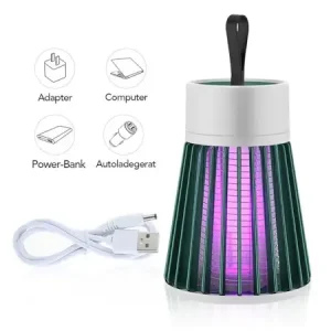 Mosquito Killer Machine Mosquito Killer USB Powered Bug Zapper Mosquito Lamp For Home Electric LED Lamp Mosquito Killer Indoor / Outdoor Mosquito Trap Machine ( red, Standard ).