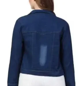 Trendy Elegant Women Jackets & Waistcoat – Stylish Denim Outerwear ( default, S )