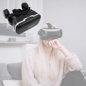 3D /  HD VR Glasses Virtual Reality Goggles Headset for iOS for Android Smartphone  VR Goggles-For 3D VR Movies Video Games with Headphones (1 Pc) ( default, Standard ).