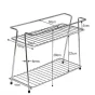 Modern Stainless Steel Rack & Holder for Kitchen ( default, OS )