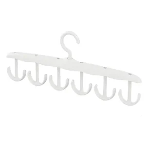 Tank Top Hanger, 12-Hook Space Saving Hanger, Capacity Rotatable Wood Space Saving Hanger Closet Organizers and Storage for Dorm & Apartment for Tank Top ( default, Standard ).