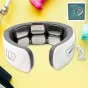 6-Head Smart Electric Neck and Back Massager with Heat Therapy and Adjustable Intensity - Portable Wireless Cervical Vertebra Pain Relief ( default, Standard ).