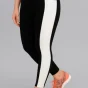 Premium Quality Mid-Waist Gym Leggings | Soft Yoga Pants | Stylish Fitness Tights for Girls or Women ( black, S )