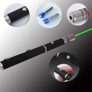 High-Power Laser Pointer Pen with 2 AA Batteries.