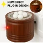 DIVYA SUGANDH Kapoor dani Electric Kapoor Kapur dani Camphor dani Kapoor Burner for Home Fragrance Room Freshener/Kapur Burner/Kapoor Dispenser/Camphor Holder for Pooja, Meditation Sheesham