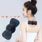 Portable USB Neck Massager Electric Neck Massager Automatic Massage Enhancer Mini Cervical Massager EMS Lymphatic Drainage Massage with Cable ( default, Standard ).