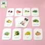 KidKraft 32-Piece Educational Vegetable Flash Cards Set for Toddlers & Kids – Real Images for Preschool & Early Learning ( default, OS )